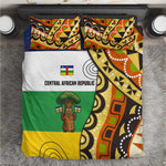 Central African Republic Bedding Set Baobab and Flag - African Pride