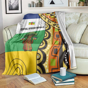 Central African Republic Blanket Baobab and Flag - African Pride