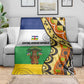 Central African Republic Blanket Baobab and Flag - African Pride