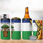 Central African Republic 4 in 1 Can Cooler Tumbler Baobab and Flag - African Pride