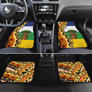 Central African Republic Car Mats Baobab and Flag - African Pride