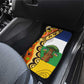 Central African Republic Car Mats Baobab and Flag - African Pride
