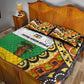 Central African Republic Quilt Bed Set Baobab and Flag - African Pride