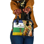 Central African Republic Shoulder Handbag Baobab and Flag - African Pride
