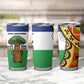 Central African Republic Tumbler Cup Baobab and Flag - African Pride