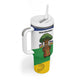 Central African Republic Tumbler With Handle Baobab and Flag - African Pride