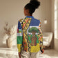 Central African Republic Women Casual Shirt Baobab and Flag - African Pride