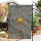 Aten Ancient Egyptian Garden Flag with Gray Astronomical Chart, Radiant Sun Disc Emblem, and Ankh - African Pride