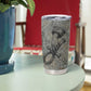 Aten Ancient Egyptian Tumbler Cup with Gray Astronomical Chart, Radiant Sun Disc Emblem, and Ankh - African Pride