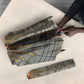 Aten Ancient Egyptian Umbrella with Gray Astronomical Chart, Radiant Sun Disc Emblem, and Ankh - African Pride
