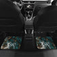 Atum Car Mats Ancient Egyptian Teal Marble Smoke, Solar Barque Crown, Creator Deity Statue - African Pride