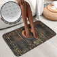 Atum Ancient Egyptian Bathroom Set with Dark Hieroglyph Grid, Ouroboros Serpent Ring and The Final Serpent - African Pride