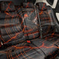 Bennu Back Car Seat Cover Ancient Egyptian Lava Crack Texture, Phoenix Firebird and Reborn from Chaos - African Pride