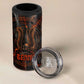 Bennu 4 in 1 Can Cooler Tumbler Ancient Egyptian Lava Crack Texture, Phoenix Firebird and Reborn from Chaos - African Pride