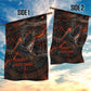 Bennu Garden Flag Ancient Egyptian Lava Crack Texture, Phoenix Firebird and Reborn from Chaos - African Pride