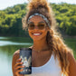 Bennu Ancient Egyptian 4 in 1 Can Cooler Tumbler with Deep Blue Ink Wash, Winged Bennu Bird and Soul of Ra - African Pride