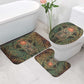 Khepri Bathroom Set Ancient Egyptian Chevron, Scarab Ankh and Winged Khepri Guardian Motif - African Pride