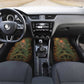 Khepri Car Mats Ancient Egyptian Chevron, Scarab Ankh and Winged Khepri Guardian Motif - African Pride
