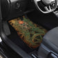 Khepri Car Mats Ancient Egyptian Chevron, Scarab Ankh and Winged Khepri Guardian Motif - African Pride