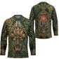 Khepri Hockey Jersey Ancient Egyptian Chevron, Scarab Ankh and Winged Khepri Guardian Motif - African Pride