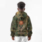 Khepri Kid Hoodie Ancient Egyptian Chevron, Scarab Ankh and Winged Khepri Guardian Motif - African Pride