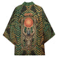 Khepri Kimono Ancient Egyptian Chevron, Scarab Ankh and Winged Khepri Guardian Motif - African Pride