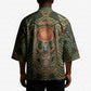 Khepri Kimono Ancient Egyptian Chevron, Scarab Ankh and Winged Khepri Guardian Motif - African Pride