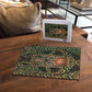 Khepri Puzzle Ancient Egyptian Chevron, Scarab Ankh and Winged Khepri Guardian Motif - African Pride