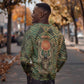 Khepri Sweatshirt Ancient Egyptian Chevron, Scarab Ankh and Winged Khepri Guardian Motif - African Pride