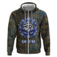 Khepri Ancient Egyptian Hoodie Dark Hieroglyphic, Blue Lotus Eye Symbol, and Winged Scarab Resurrection - African Pride