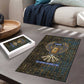 Khepri Ancient Egyptian Puzzle Dark Hieroglyphic, Blue Lotus Eye Symbol, and Winged Scarab Resurrection - African Pride