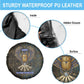 Khepri Ancient Egyptian Spare Tire Cover Dark Hieroglyphic, Blue Lotus Eye Symbol, and Winged Scarab Resurrection - African Pride