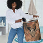 Khnum Laundry Basket Ancient Egyptian Earthy Cracked Papyrus - Divine Potter - African Pride
