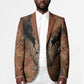Khnum Blazer Ancient Egyptian Earthy Cracked Papyrus - Divine Potter - African Pride