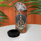 Khnum 4 in 1 Can Cooler Tumbler Ancient Egyptian Earthy Cracked Papyrus - Divine Potter - African Pride