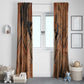 Khnum Window Curtain Ancient Egyptian Earthy Cracked Papyrus - Divine Potter - African Pride