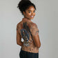 Khnum Women Polo Shirt Ancient Egyptian Earthy Cracked Papyrus - Divine Potter - African Pride