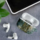 Khnum Ancient Egyptian AirPods Case with Smoky Leaf, Ram Head Emblem, and Guardian of the Cataract - African Pride