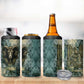 Khnum Ancient Egyptian 4 in 1 Can Cooler Tumbler with Smoky Leaf, Ram Head Emblem, and Guardian of the Cataract - African Pride