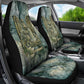 Khnum Ancient Egyptian Car Seat Cover with Smoky Leaf, Ram Head Emblem, and Guardian of the Cataract - African Pride