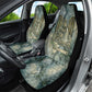 Khnum Ancient Egyptian Car Seat Cover with Smoky Leaf, Ram Head Emblem, and Guardian of the Cataract - African Pride