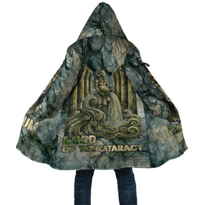 Khnum Ancient Egyptian Cloak with Smoky Leaf, Ram Head Emblem, and Guardian of the Cataract - African Pride