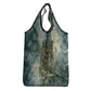 Khnum Ancient Egyptian Grocery Bag with Smoky Leaf, Ram Head Emblem, and Guardian of the Cataract - African Pride