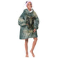 Khnum Ancient Egyptian Kid Wearable Blanket Hoodie with Smoky Leaf, Ram Head Emblem, and Guardian of the Cataract - African Pride