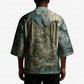 Khnum Ancient Egyptian Kimono with Smoky Leaf, Ram Head Emblem, and Guardian of the Cataract - African Pride