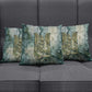 Khnum Ancient Egyptian Pillow Cover with Smoky Leaf, Ram Head Emblem, and Guardian of the Cataract - African Pride