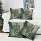 Khnum Ancient Egyptian Pillow Cover with Smoky Leaf, Ram Head Emblem, and Guardian of the Cataract - African Pride