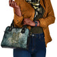 Khnum Ancient Egyptian Shoulder Handbag with Smoky Leaf, Ram Head Emblem, and Guardian of the Cataract - African Pride