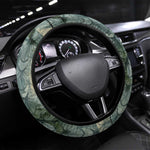 Khnum Ancient Egyptian Steering Wheel Cover with Smoky Leaf, Ram Head Emblem, and Guardian of the Cataract - African Pride