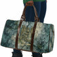 Khnum Ancient Egyptian Travel Bag with Smoky Leaf, Ram Head Emblem, and Guardian of the Cataract - African Pride